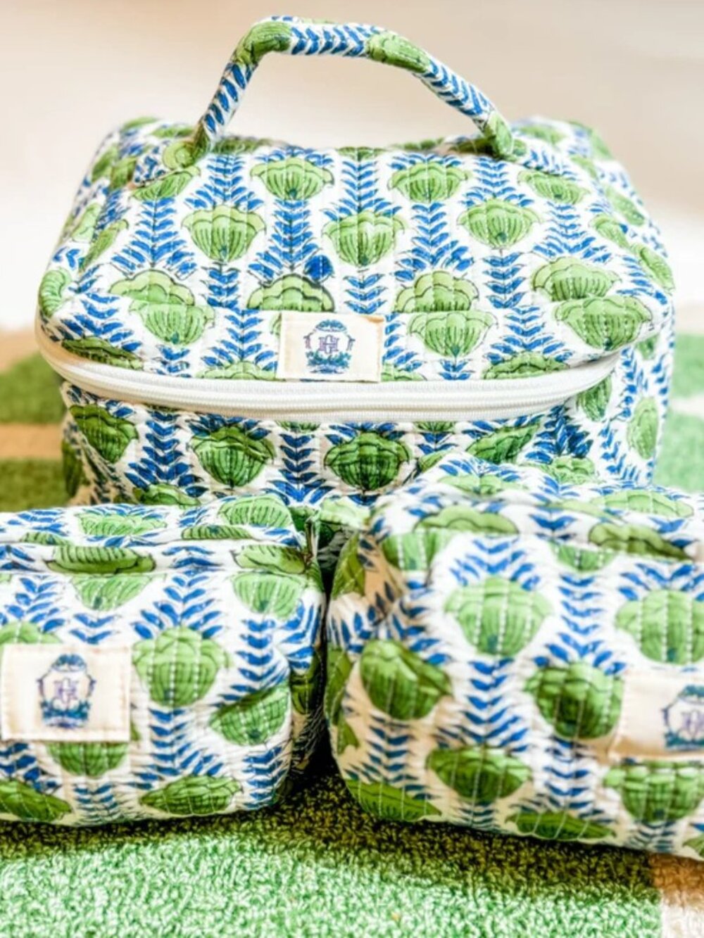 NWT Bloom Cosmetic Bags (Set of 3) by Hart of Grace